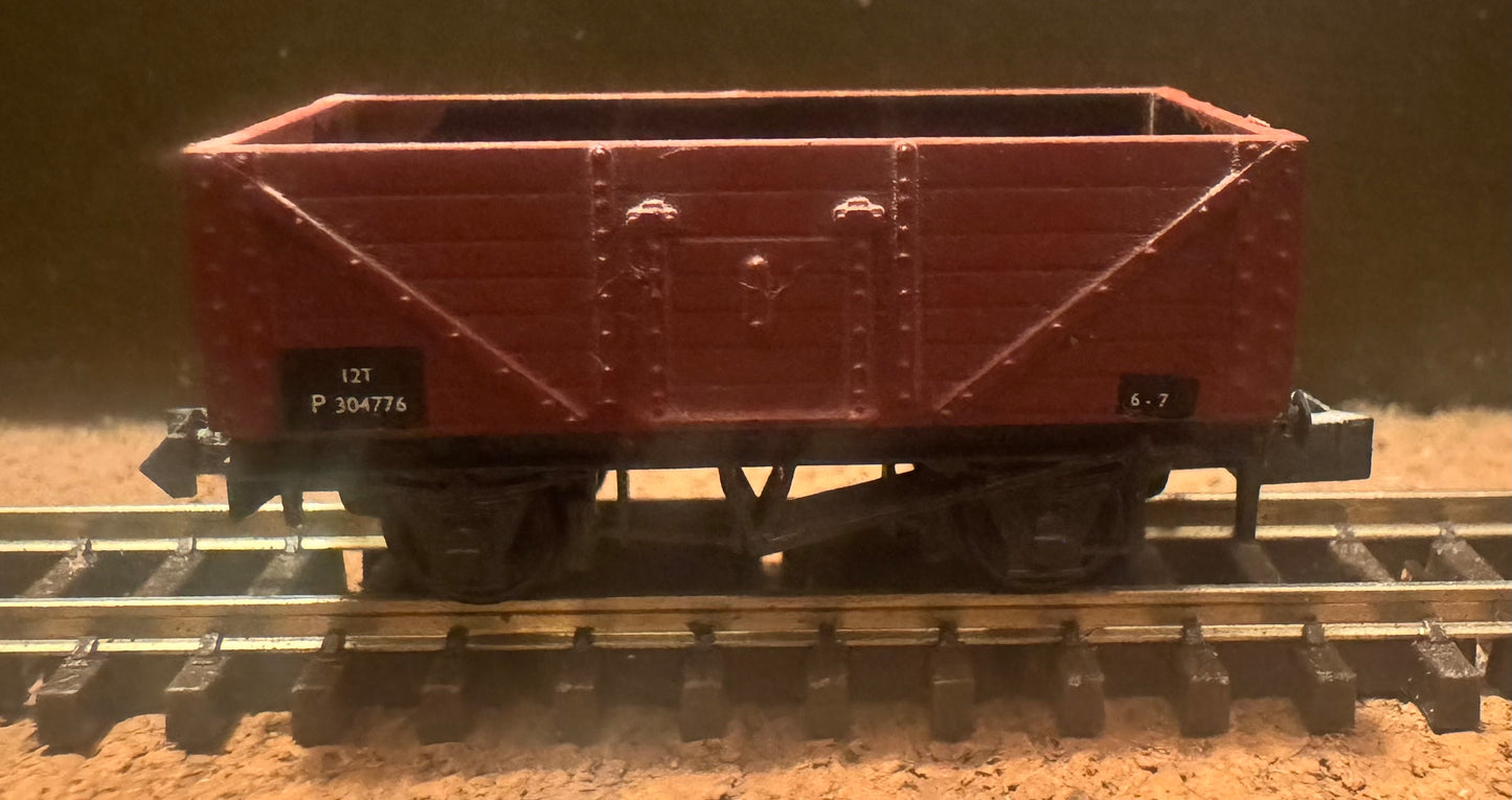 Peco (N Gauge) British Railways 12 and 13ton, 7 Plank Open Wagons Bundle