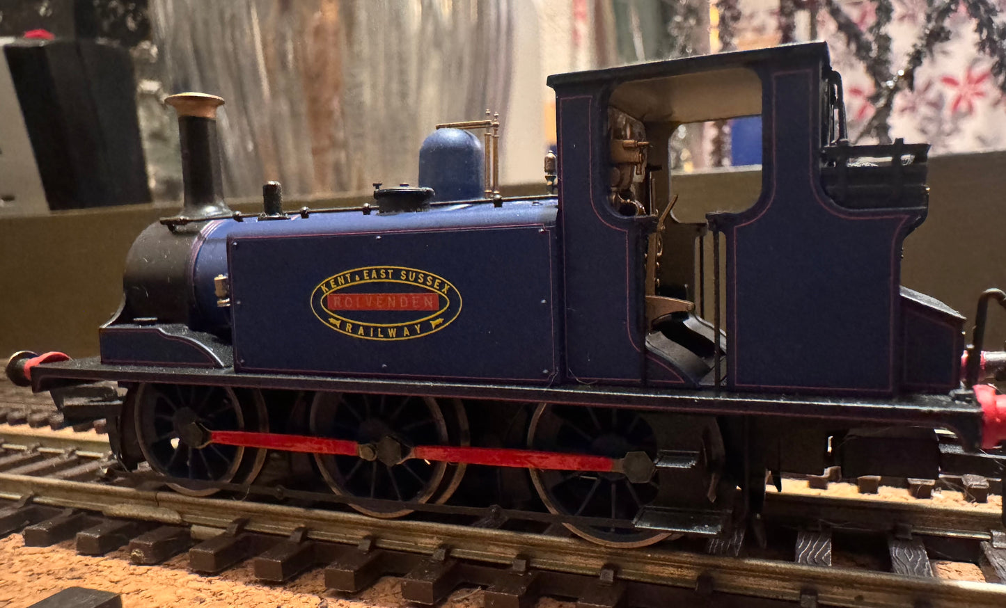 Hornby R3781 (OO) Ex LBSC A1 “Rolvenden” in Kent & East Sussex Railway Lined Blue. DCC Ready