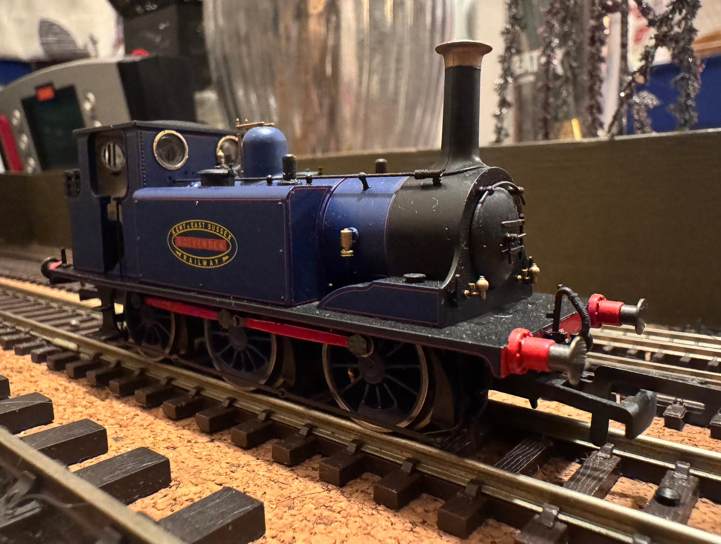 Hornby R3781 (OO) Ex LBSC A1 “Rolvenden” in Kent & East Sussex Railway Lined Blue. DCC Ready
