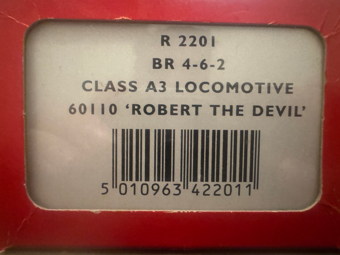 Hornby R2201 (OO) Ex LNER A3 No.60110 “Robert The Devil” in British Railways Express Blue. (Shed Code 34A, Kings Cross Depot)