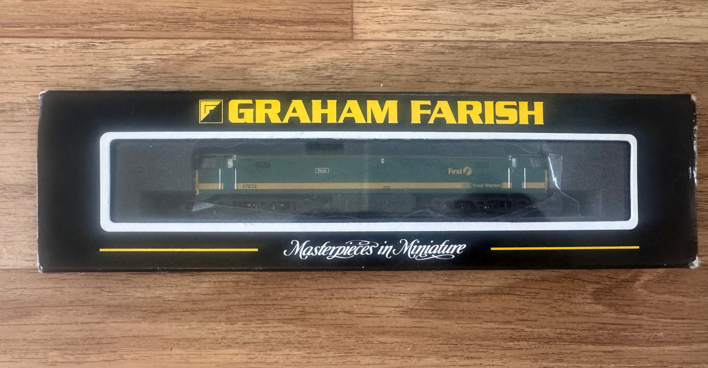 Graham Farish 371226 (N Gauge) Ex British Railways, Class 47/8 No.47832 “Tamar” in First Great Western Green Livery