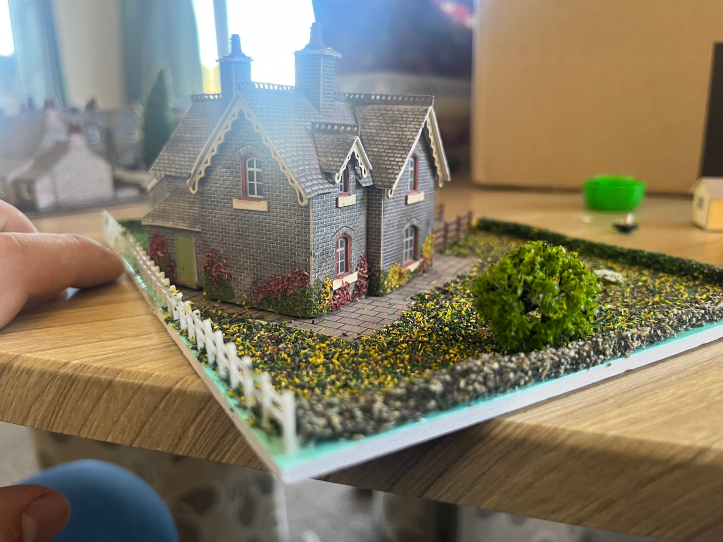 Metcalfe, (N Gauge) Station Masters House diorama.