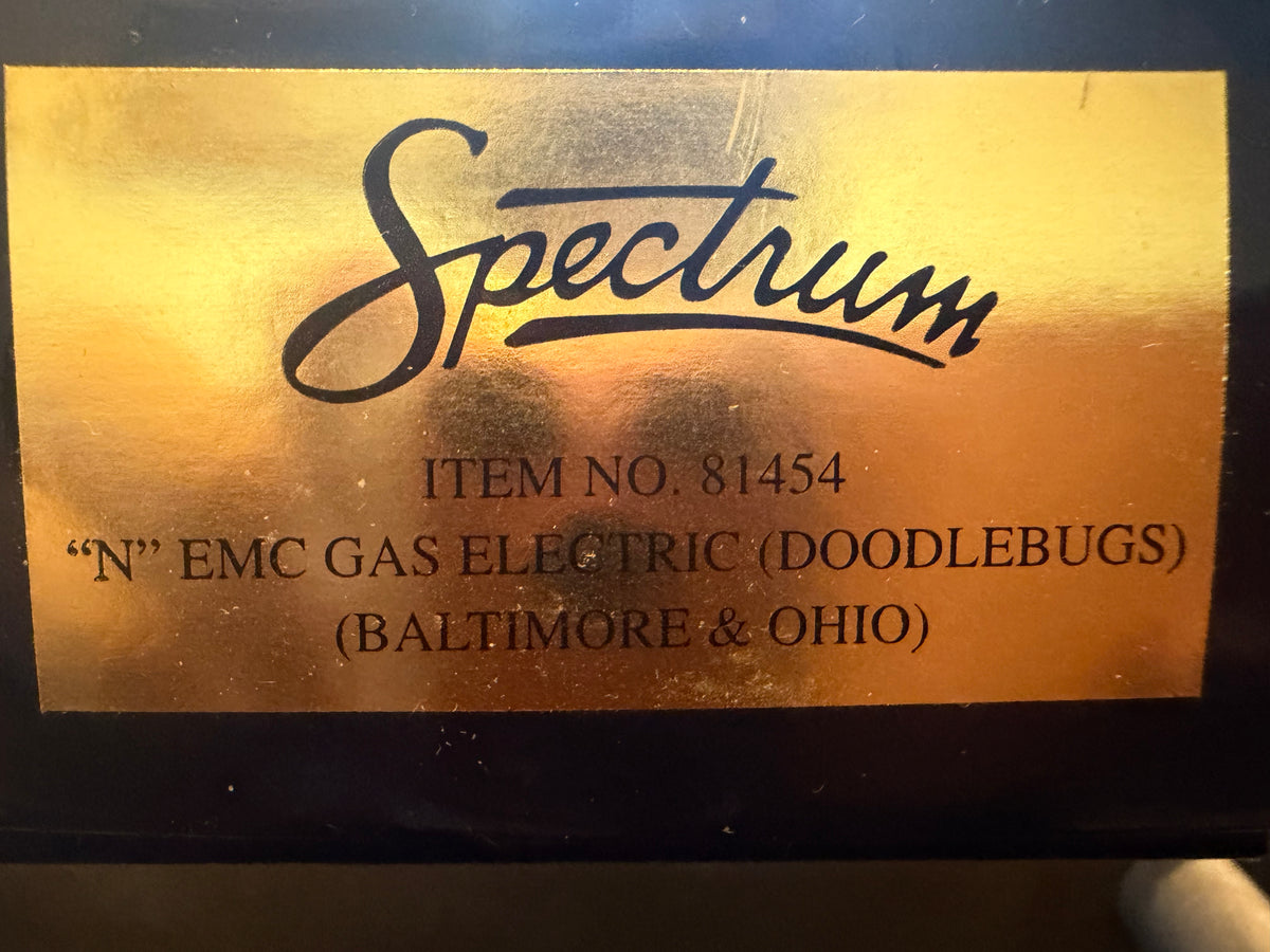 Bachmann Spectrum 81454 (N Scale) Electro-Motive Company Gas Electric Rail Car ‘Doodlebug’ No.6005, in Baltimore & Ohio livery
