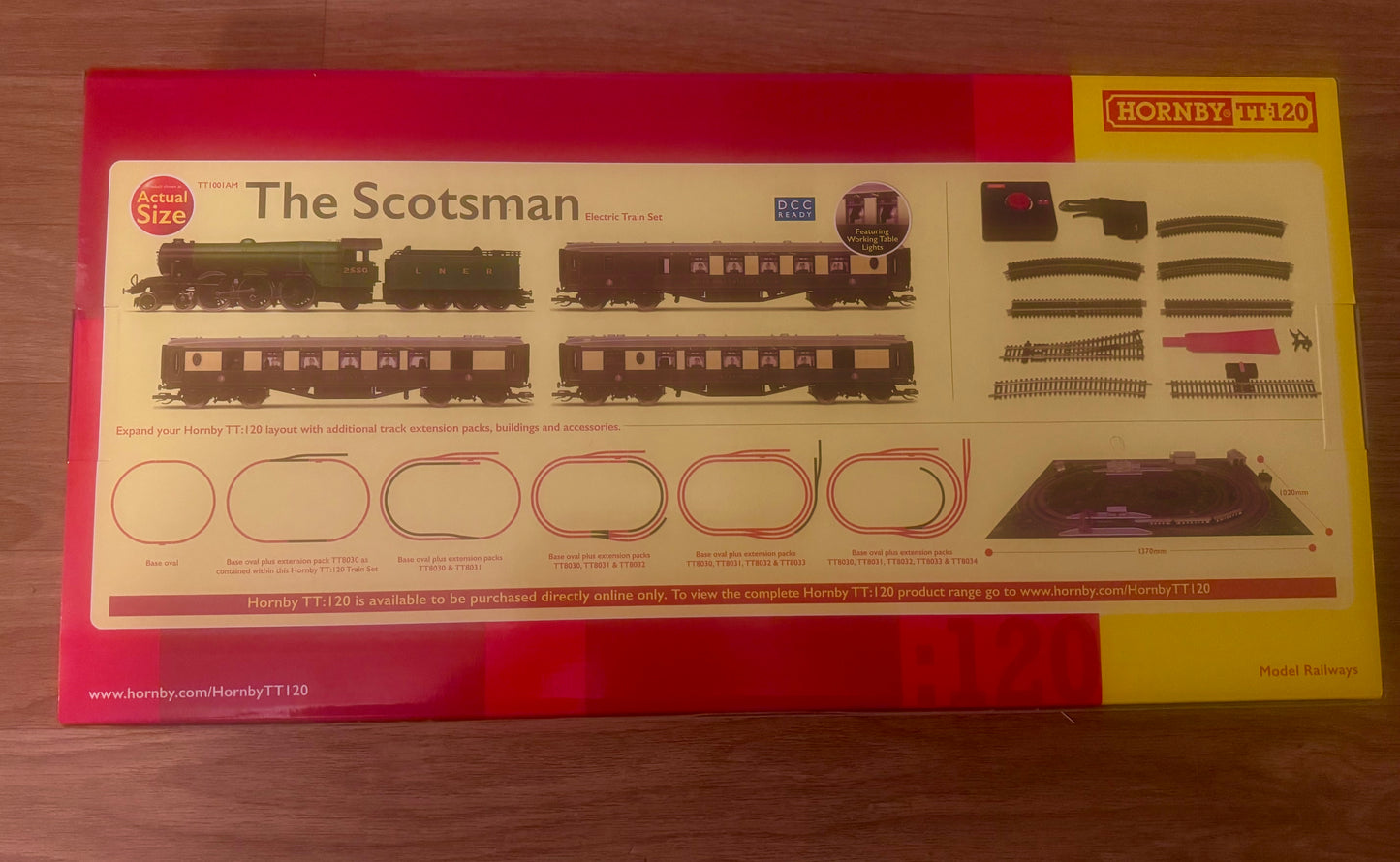 Hornby TT1001AM (TT120) The Scotsman, Starter Set. DCC Ready