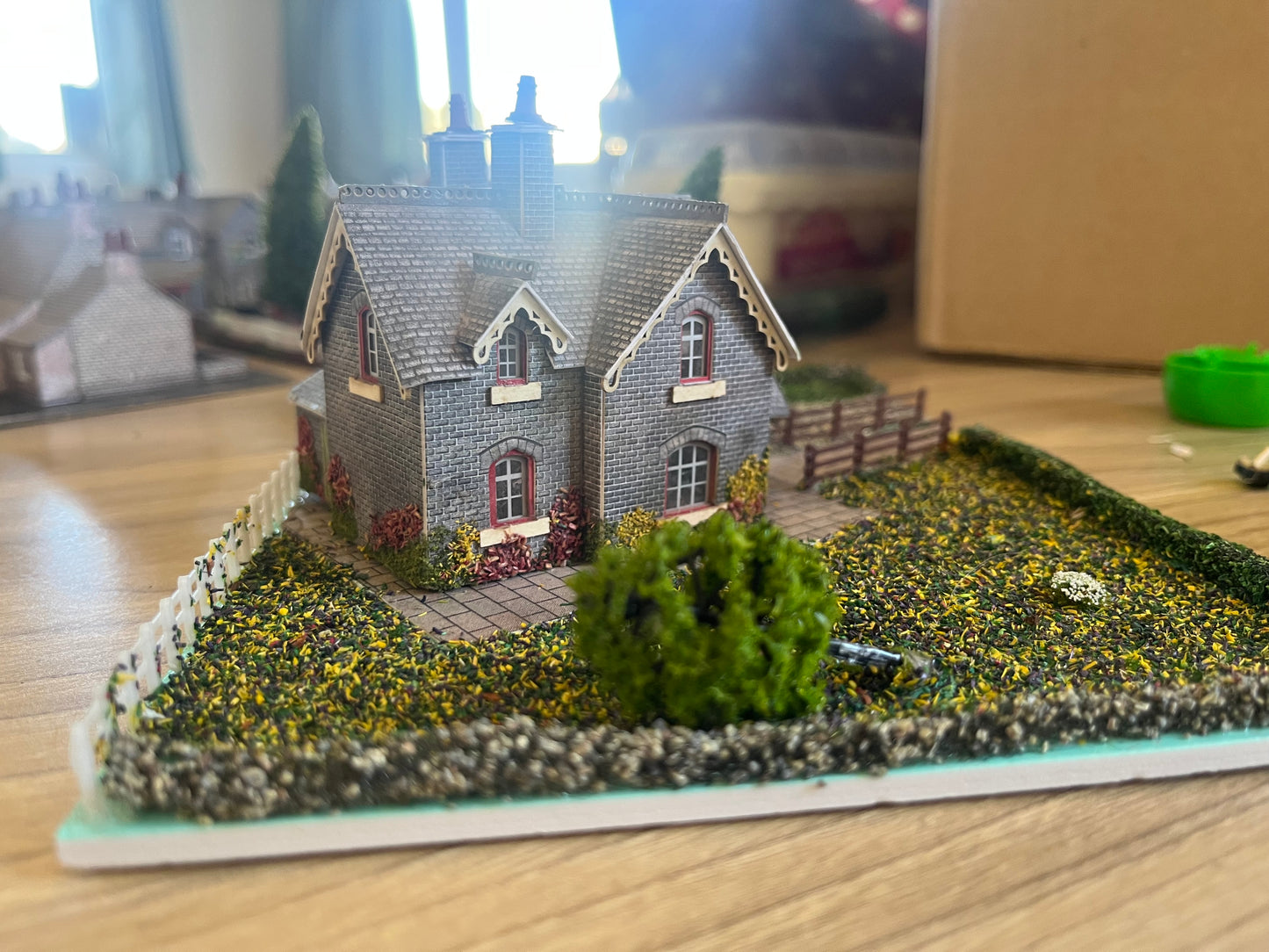 Metcalfe, (N Gauge) Station Masters House diorama.