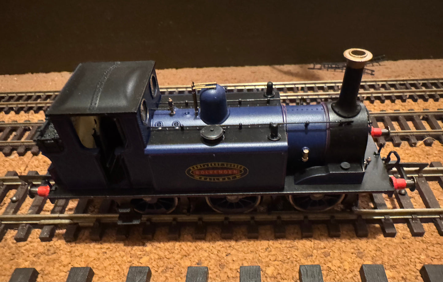 Hornby R3781 (OO) Ex LBSC A1 “Rolvenden” in Kent & East Sussex Railway Lined Blue. DCC Ready