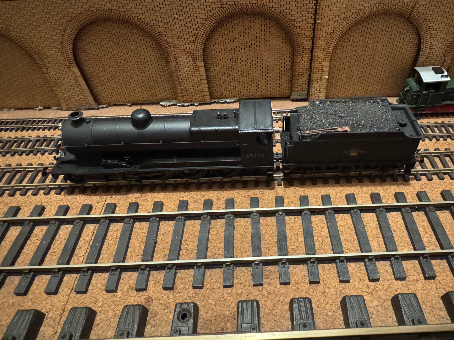 Bachmann 31-005 (OO) Ex GCR / LNER, O4 No.63692 in Weathered British Railways Black. (Shed Code 36C, Fordingham Depot) DCC Ready