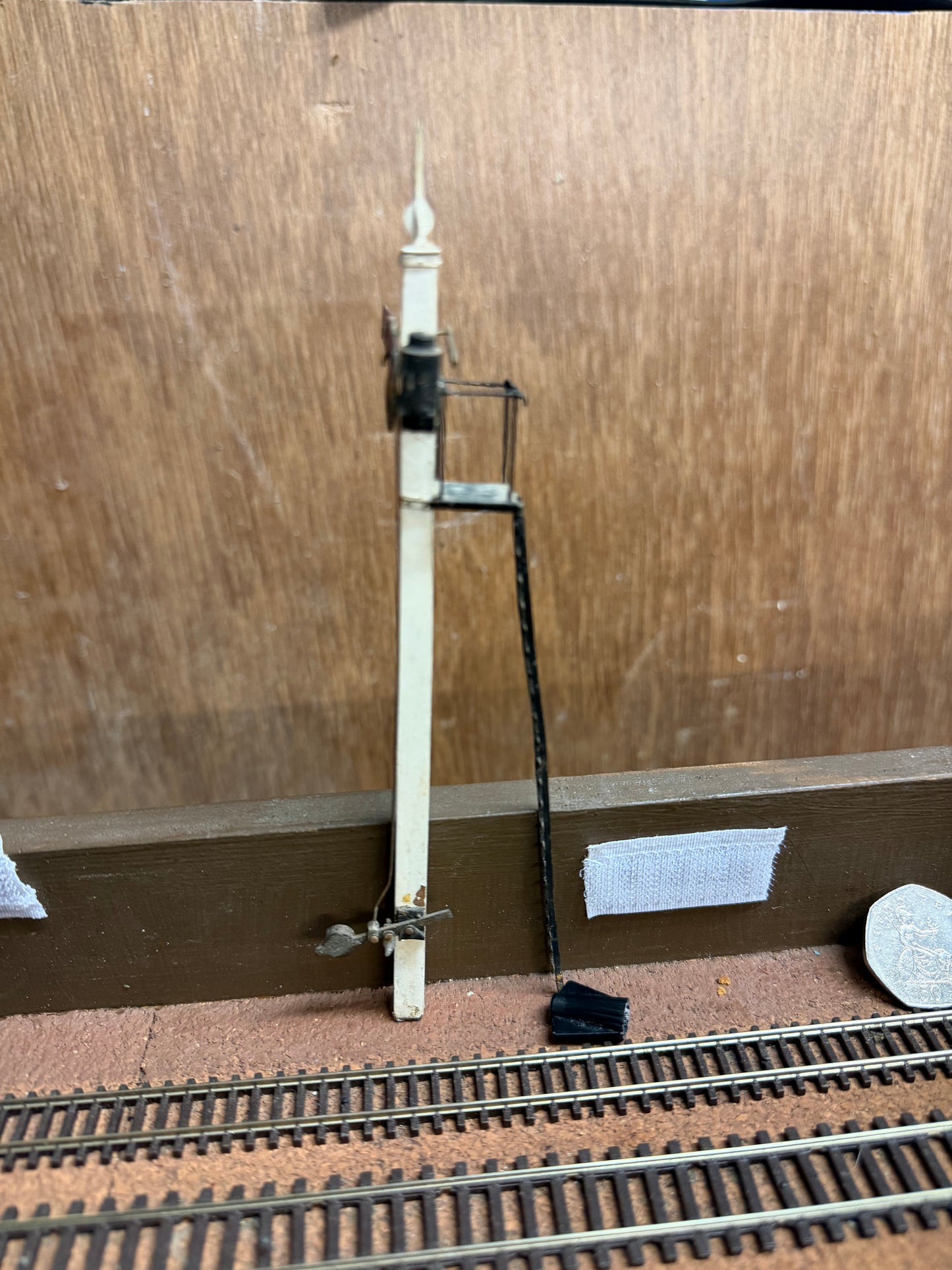 Scratch Built (O) Midland Railway / M&GN Lower Quadrant Semaphore Stop Signal