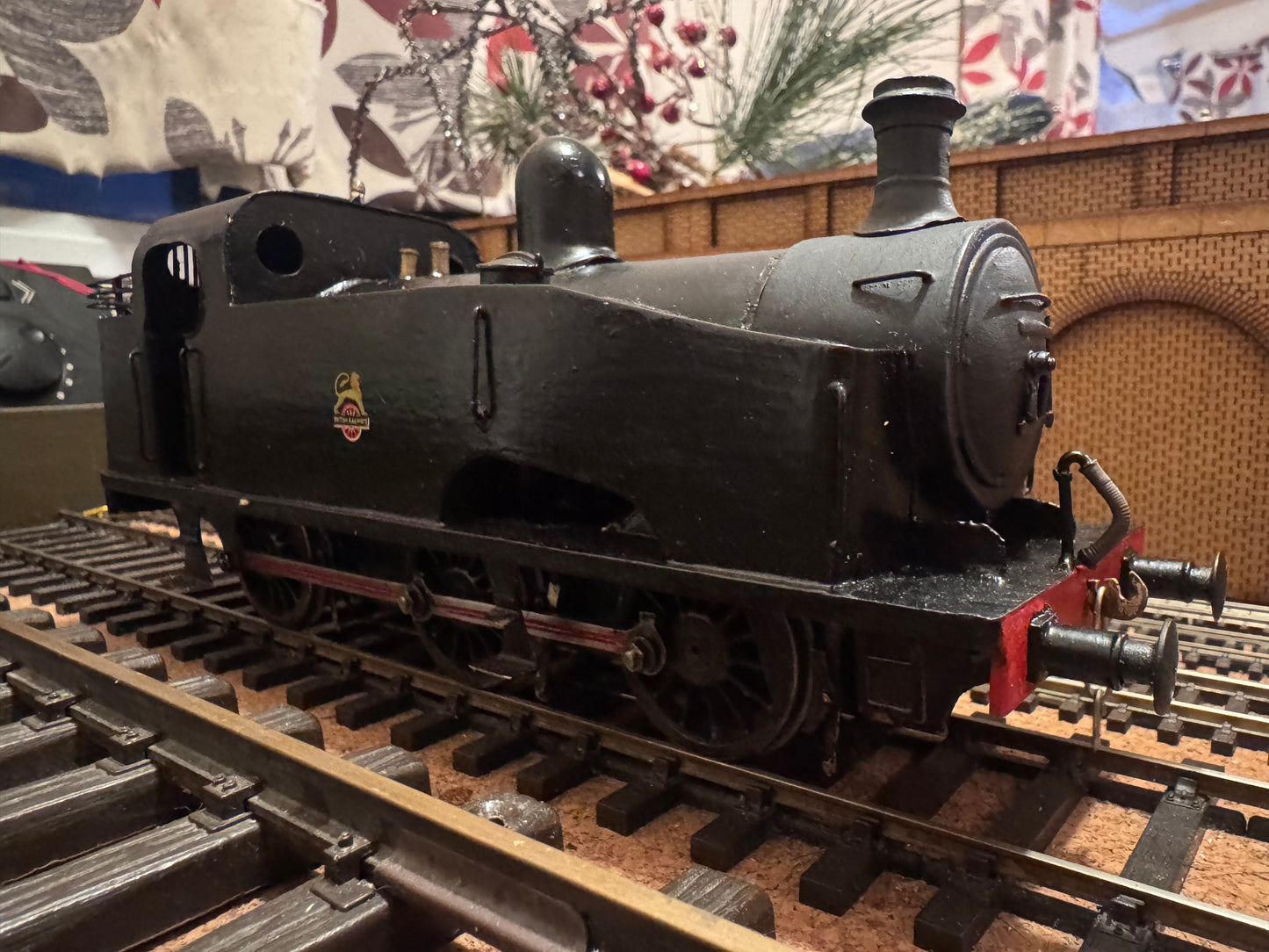 Manufacturer Unknown (O Gauge) Ex GNR / LNER J50 (No Number) in British Railways Unlined Black. Brass Construction.