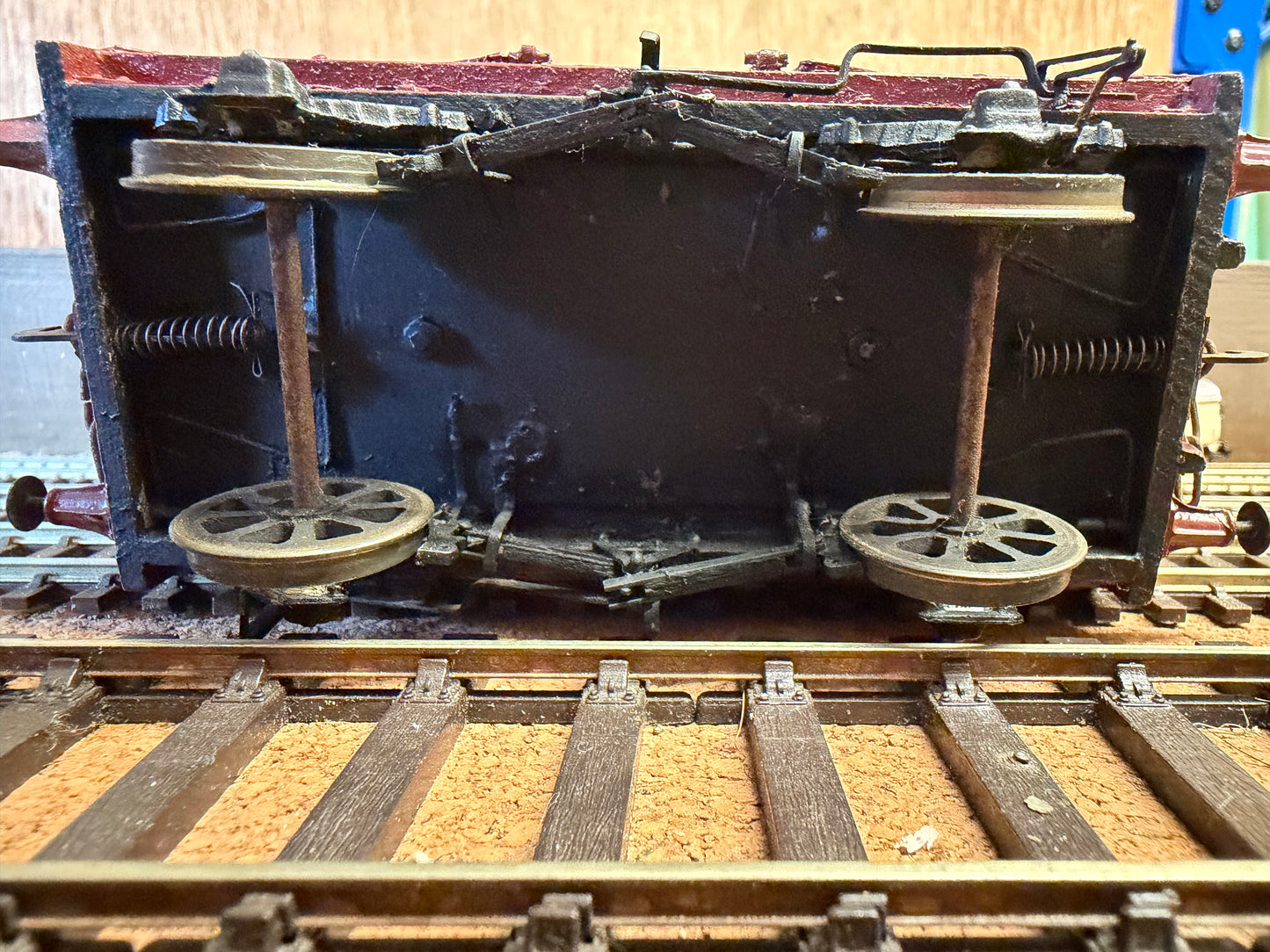 Scratch Built (O Gauge) Hensworth Colliery Severn Plank Open Wagon No.919