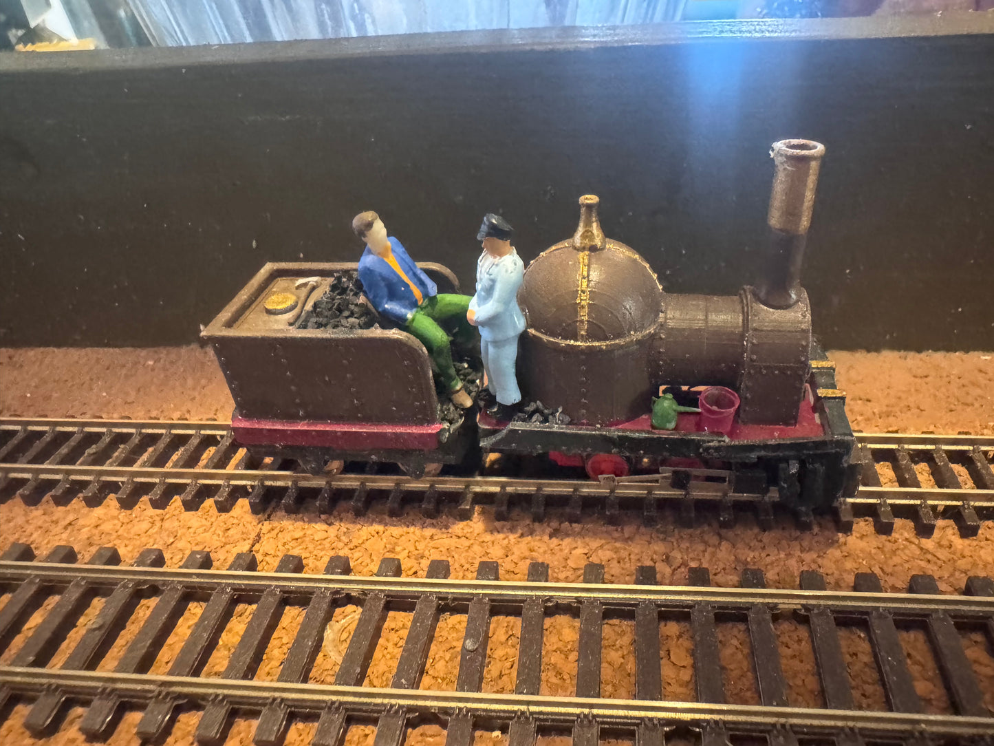 TU-Koppel / Manufacturer Unknown (OO9) Freelance Haycock 0-4-0 Tender Loco.