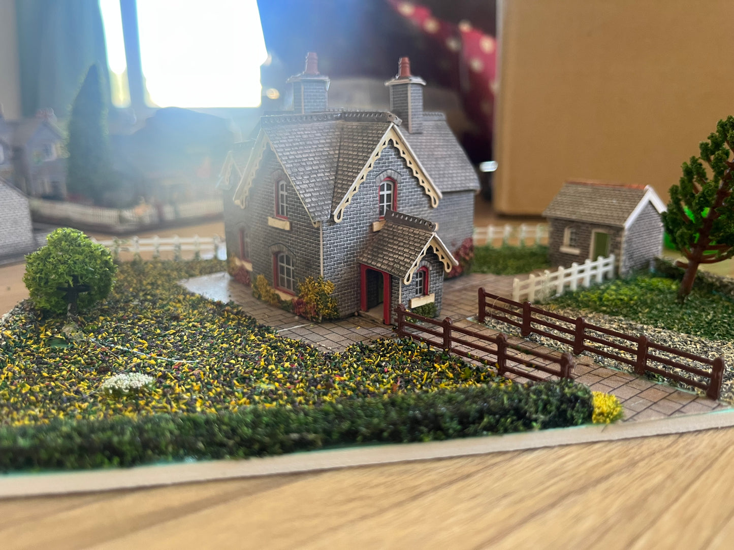 Metcalfe, (N Gauge) Station Masters House diorama.