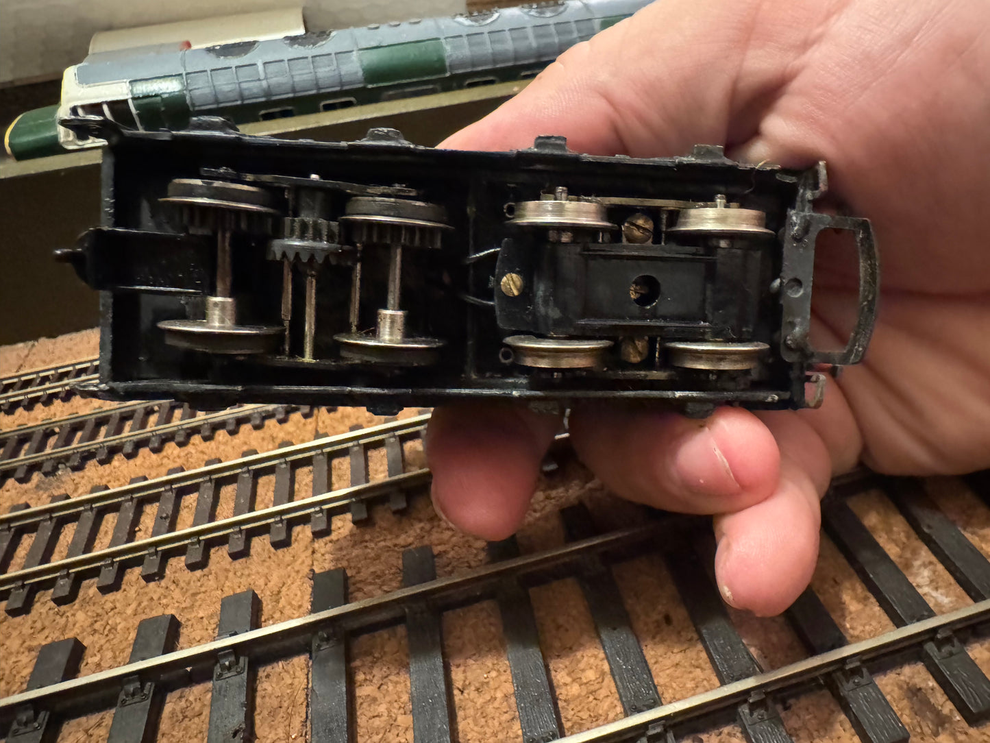 Cornard / Jouef (OO) Ex War Department / LNER O7 No.90062 in Weathered British Railway Black.