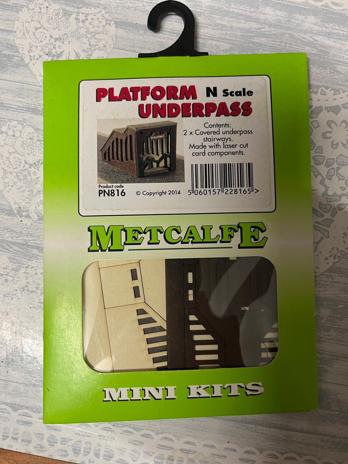 Metcalfe, (N Gauge) Platform Underpass Kit