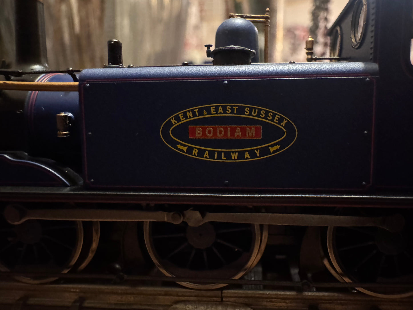Hornby R30005 (OO) Ex LBSC A1 “Bodium” in Kent & East Sussex Railway Lined Blue. DCC Ready