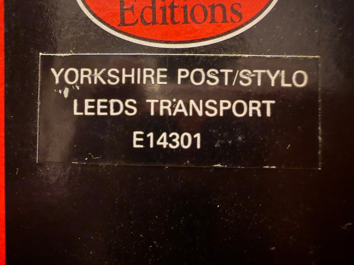 EFE E14301 (OO / 1:76) Horsefield Tram No.161 in Leeds City Transport Livery
