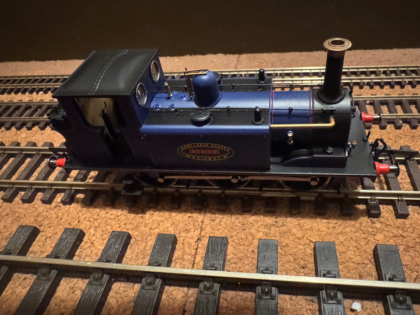 Hornby R30005 (OO) Ex LBSC A1 “Bodium” in Kent & East Sussex Railway Lined Blue. DCC Ready