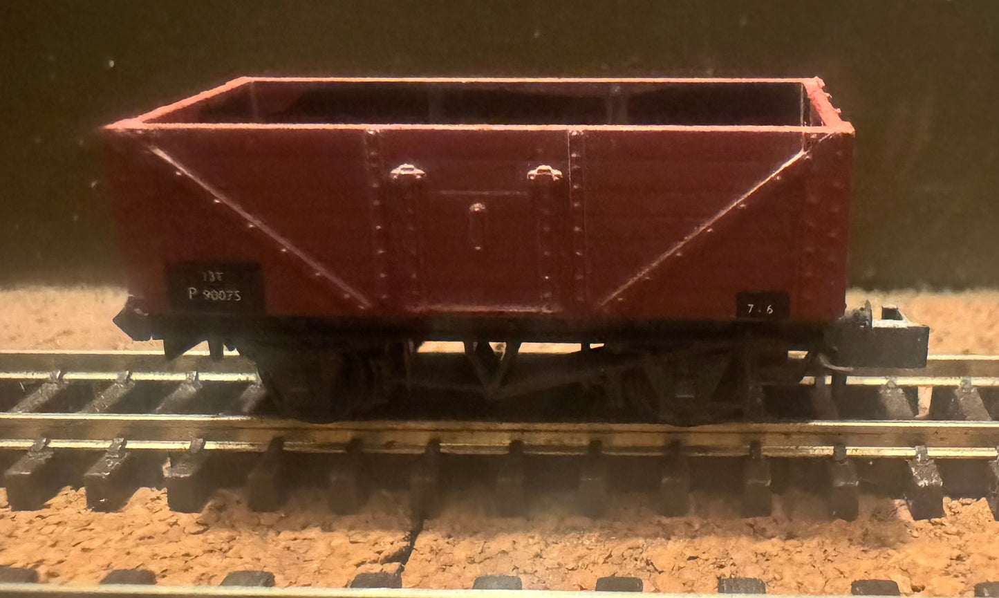 Peco (N Gauge) British Railways 12 and 13ton, 7 Plank Open Wagons Bundle