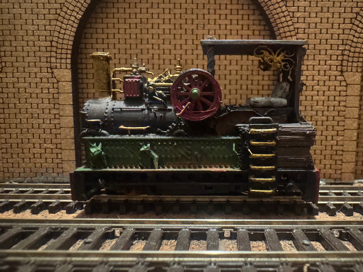 Kato / Mark Holcroft Model Works (OO9) Freelance Flywheel Loco