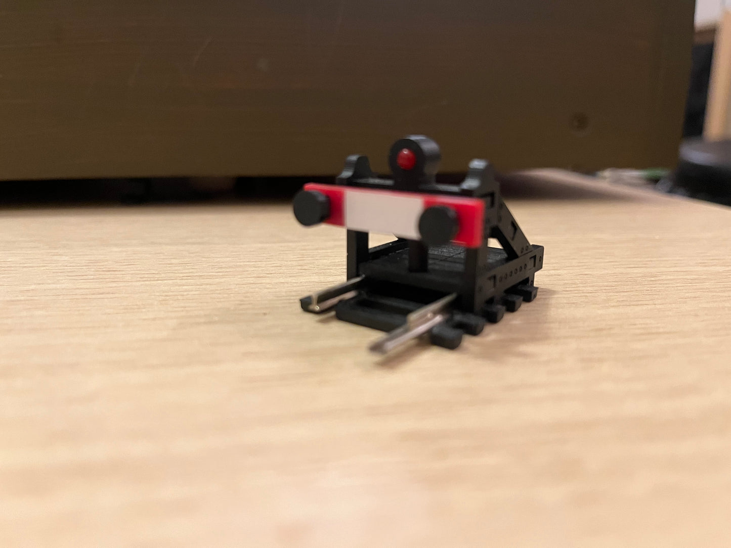 Proses (OO/HO) Buffer Stop with warning light.