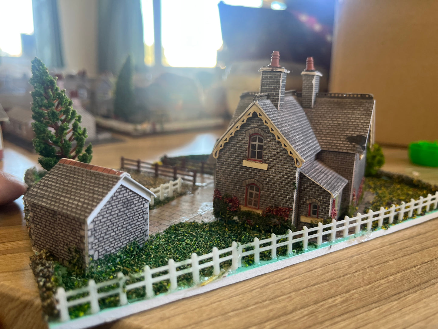 Metcalfe, (N Gauge) Station Masters House diorama.