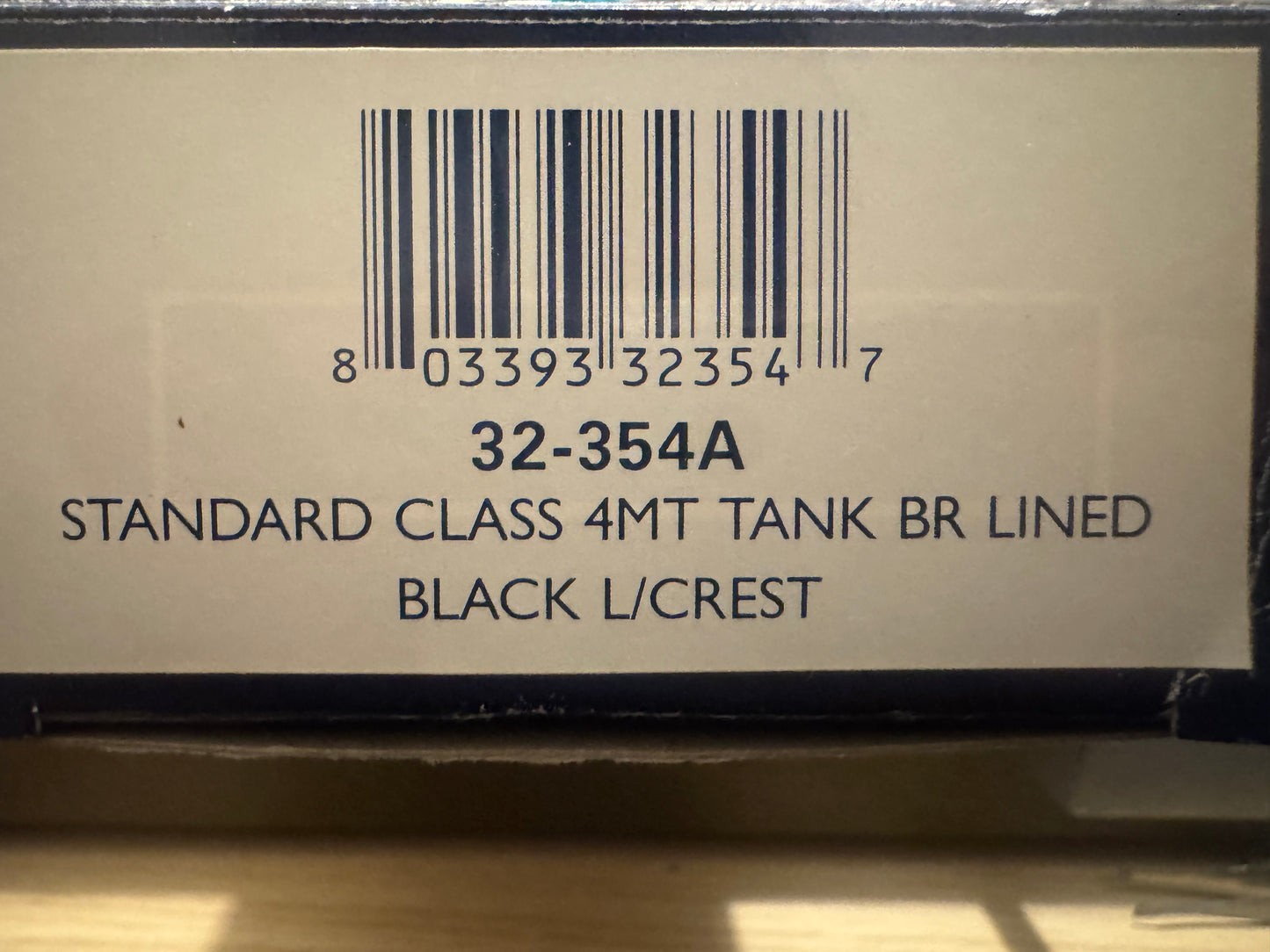 Bachmann 32-354A (OO) British Railways 4MT Tank No.80038 in Heavily Weathered BR Black. (Shed Code, 72C Yeovil Depot)