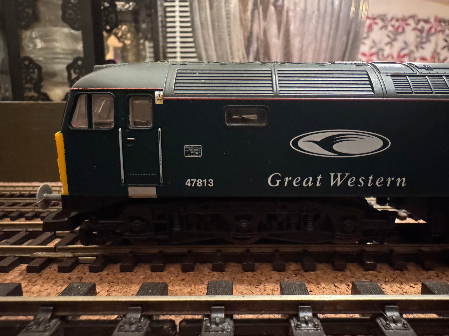 Lima L204645 (OO) Ex BR Class 47/8 No.47813 “SS Great Britain” in Great Western Trains Green livery