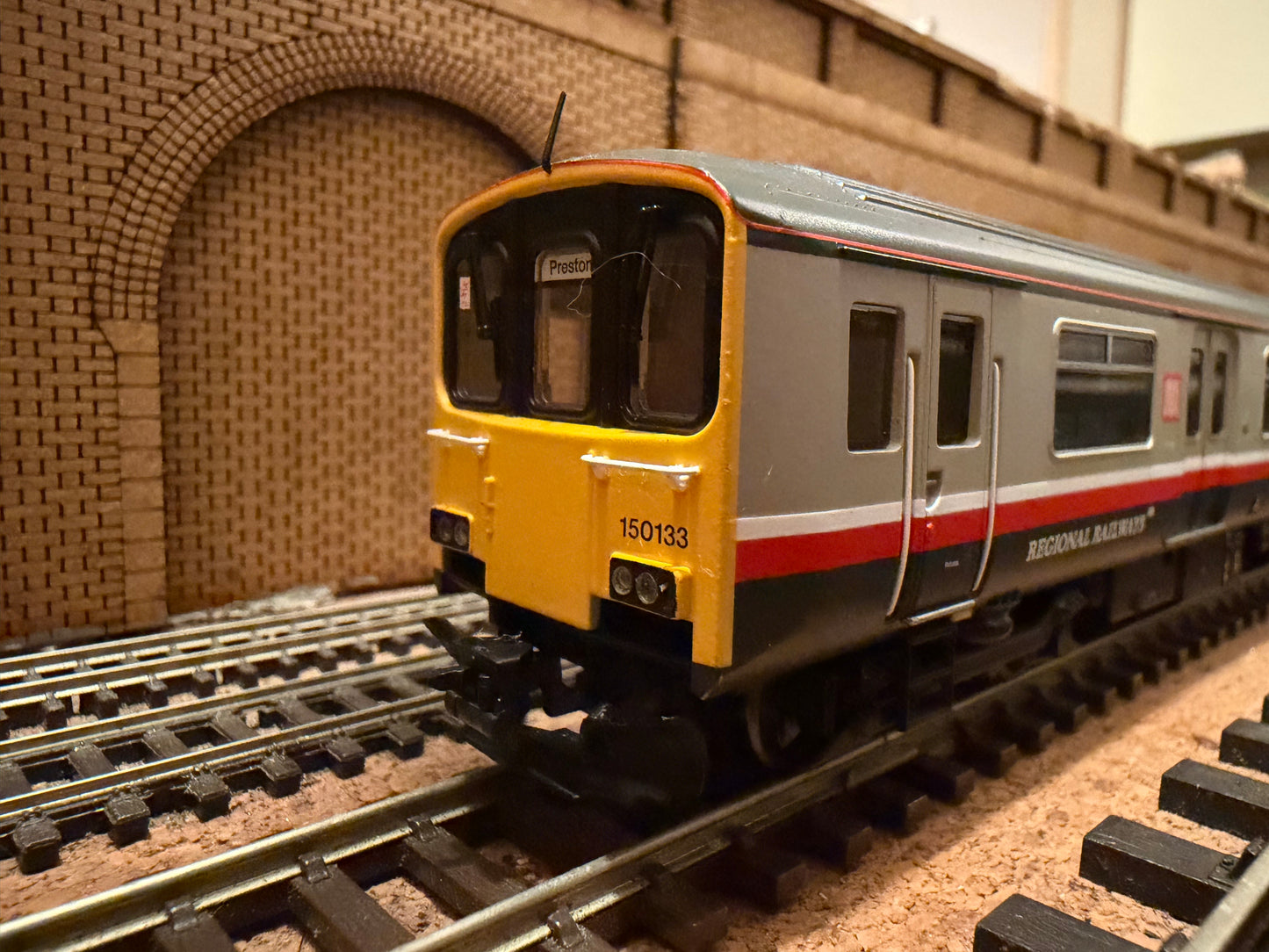 Bachmann 32-930 (OO) British Rail, Class 150/1 No.150133 in Regional Railways / Manchester Passenger Transport Executive Livery. DCC Ready 