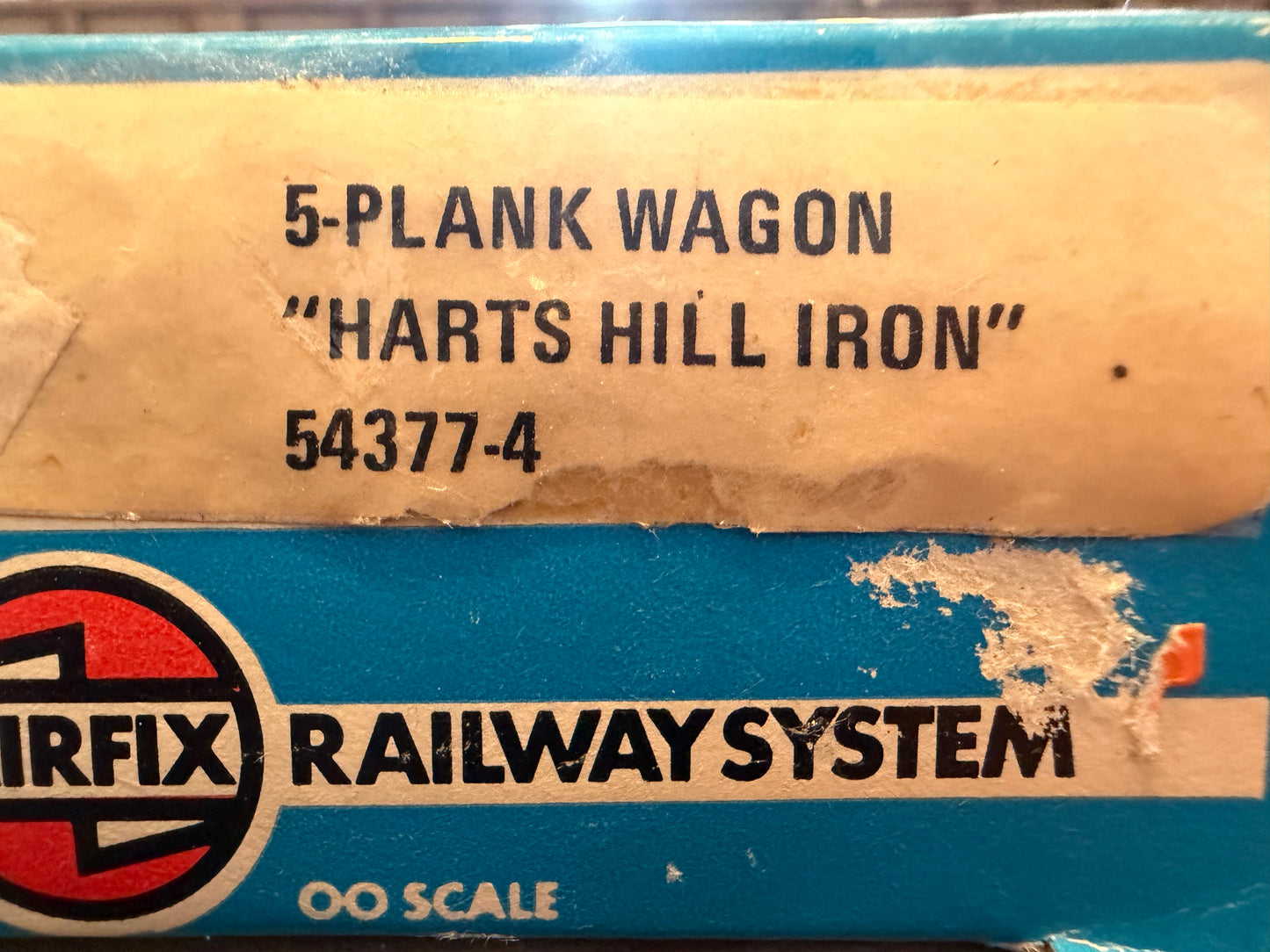 Airfix 54377-4 (OO) Harts Hill Iron Company Limited, Five Plank Wagon No.2