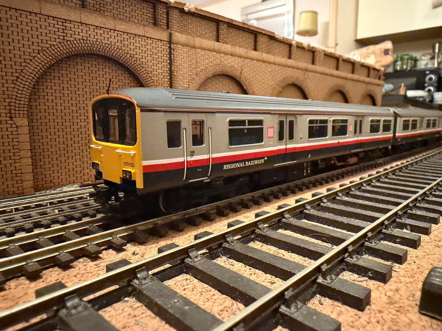 Bachmann 32-930 (OO) British Rail, Class 150/1 No.150133 in Regional Railways / Manchester Passenger Transport Executive Livery. DCC Ready 