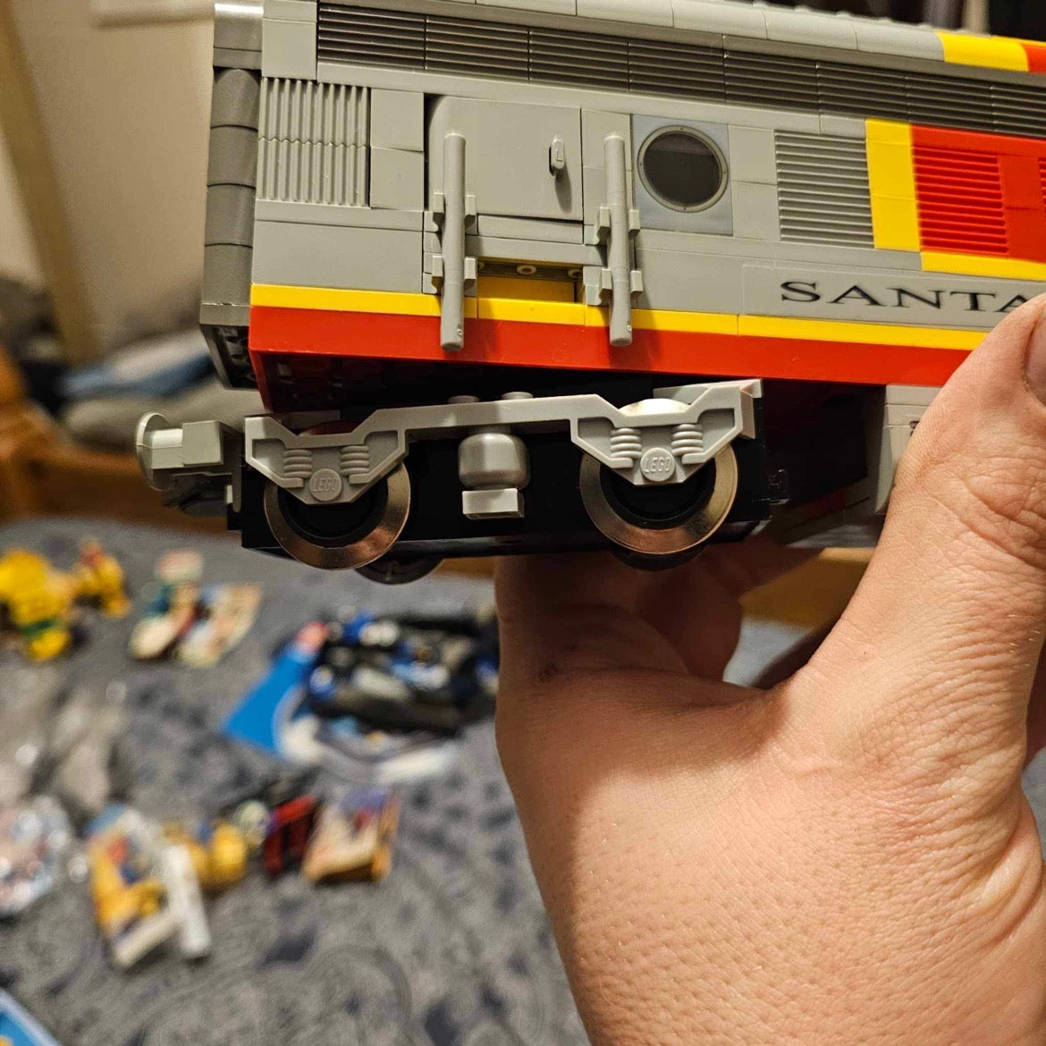 Lego Railway, Santa Fe Super Chief 6 Car Set (Motorised).