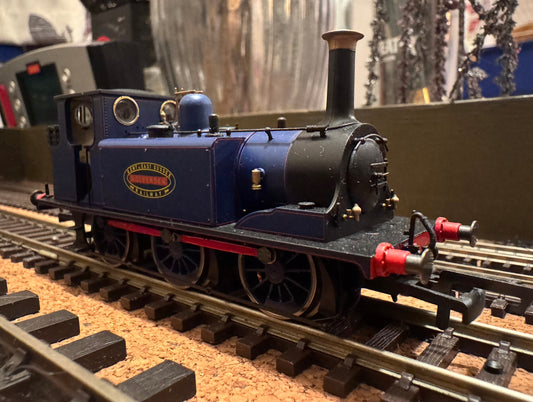 Hornby R3781 (OO) Ex LBSC A1 “Rolvenden” in Kent & East Sussex Railway Lined Blue. DCC Ready 