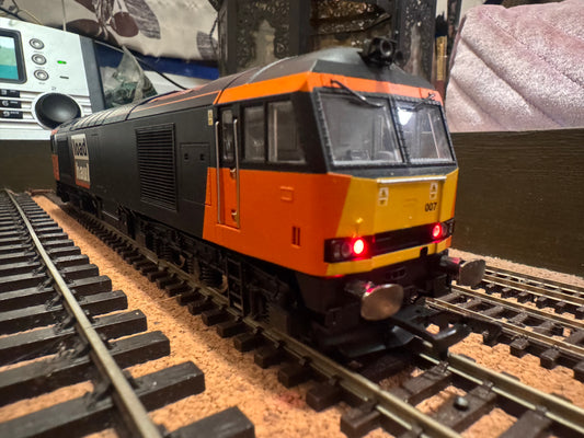 Hornby R2489 (OO) Ex British Rail Class 60, No.60007 in Loadhaul Livery. DCC Sound Fitted.