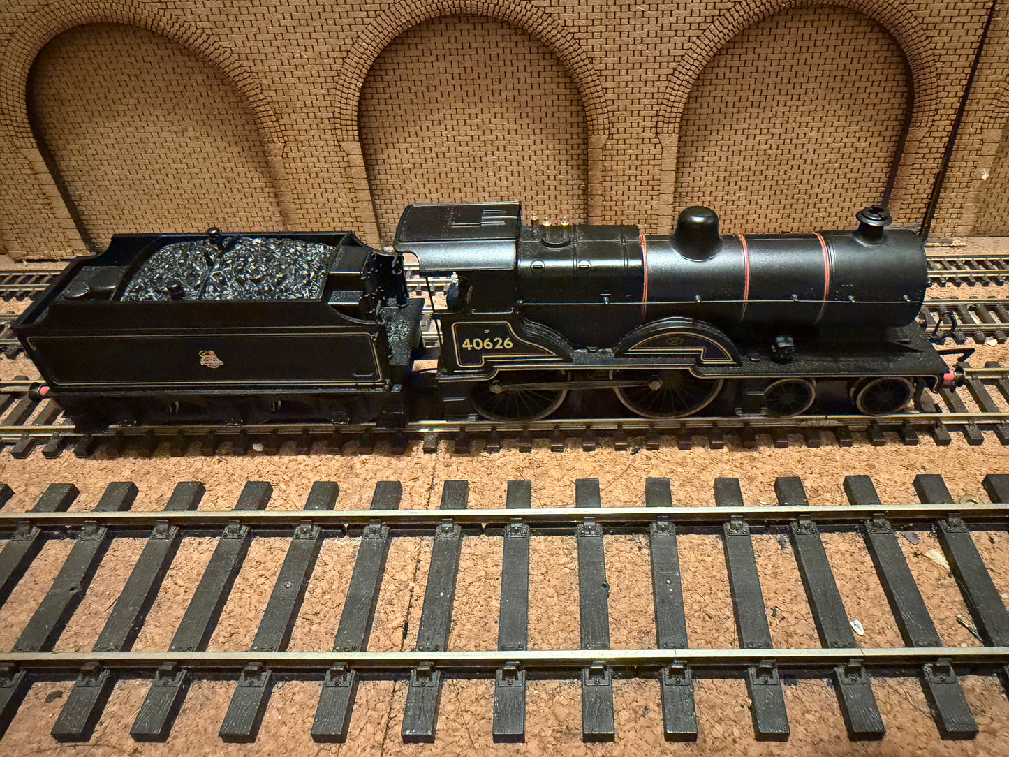 Hornby R3459TTS (OO) Ex LMS, ‘Fowler’ 2P No.40626 in British Railways Lined Black, (Shed Code 67D, Ardrossan Depot) DCC Sound Fitted 