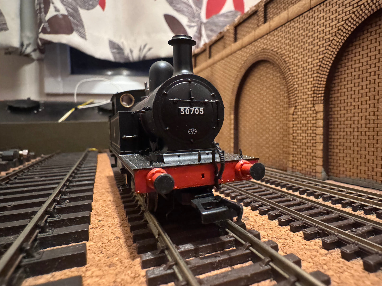 Bachmann 31-169 (OO) Ex L&Y / LMS Class 5 / 2P, 2-4-2 Tank. No.50705 in British Railways Lined Black. (Shed Code 24F, Fleetwood Depot) DCC Ready 