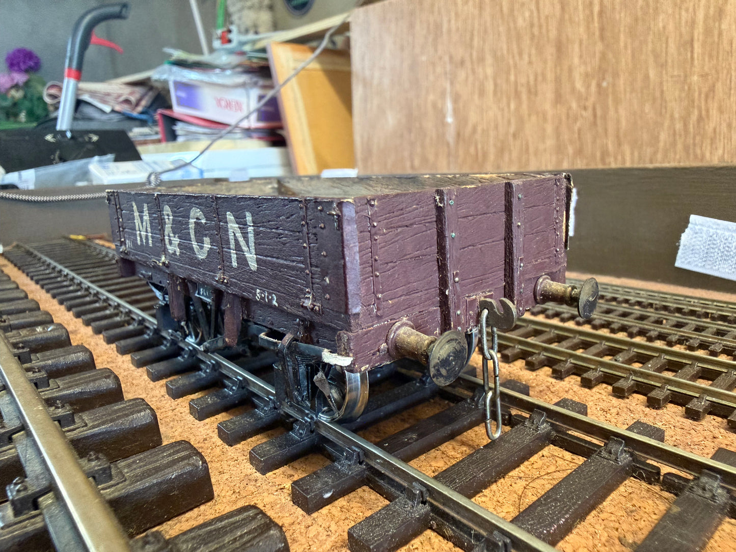 Scratch Built (O Gauge) Midland & Great Northern Joint Railway, Three Plank Wagon No.561 