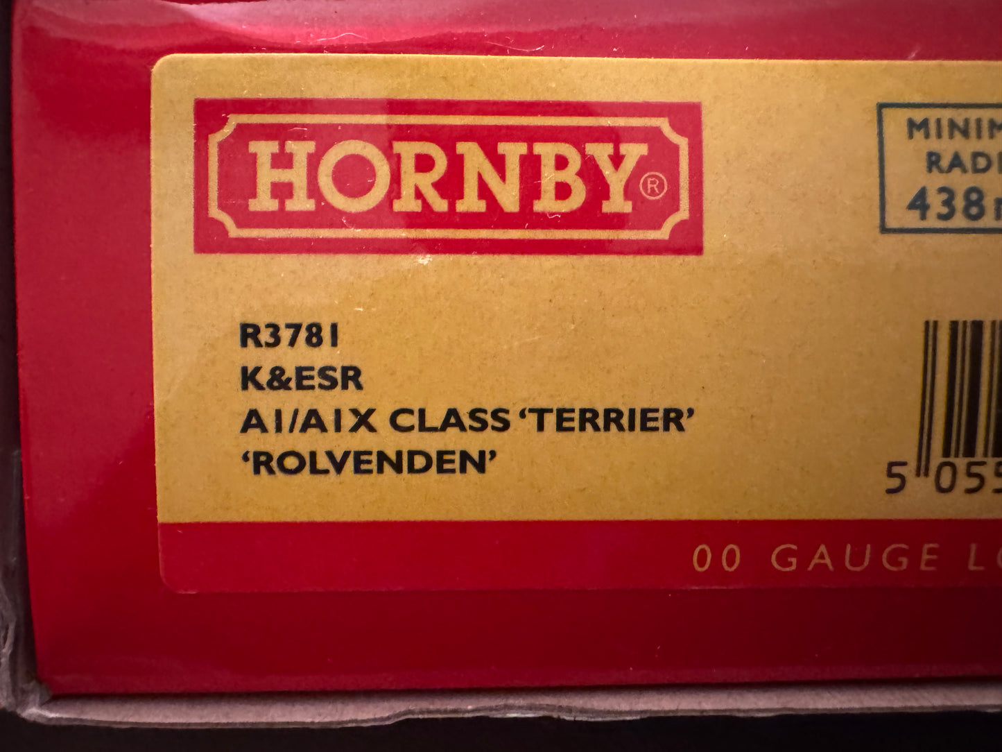 Hornby R3781 (OO) Ex LBSC A1 “Rolvenden” in Kent & East Sussex Railway Lined Blue. DCC Ready 