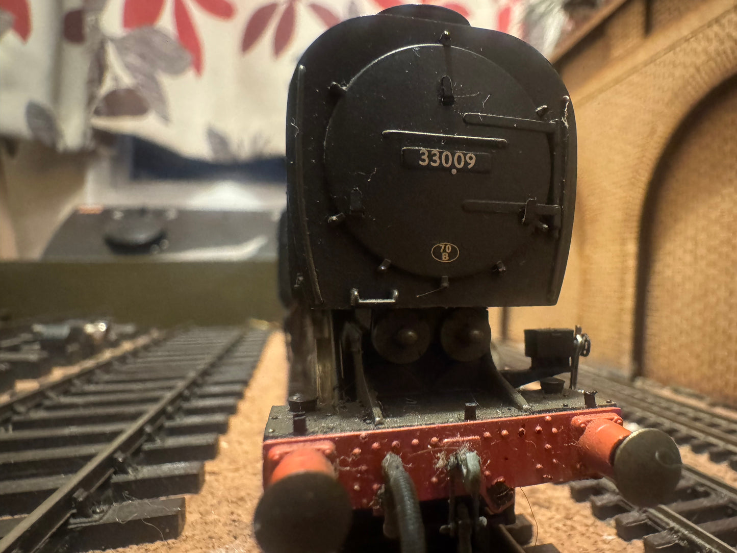 Hornby R2344 (OO) Ex SR Q1 No.33009 in Weathered British Railways Black. (Shed Code 70B, Feltham Depot. DCC fitted 