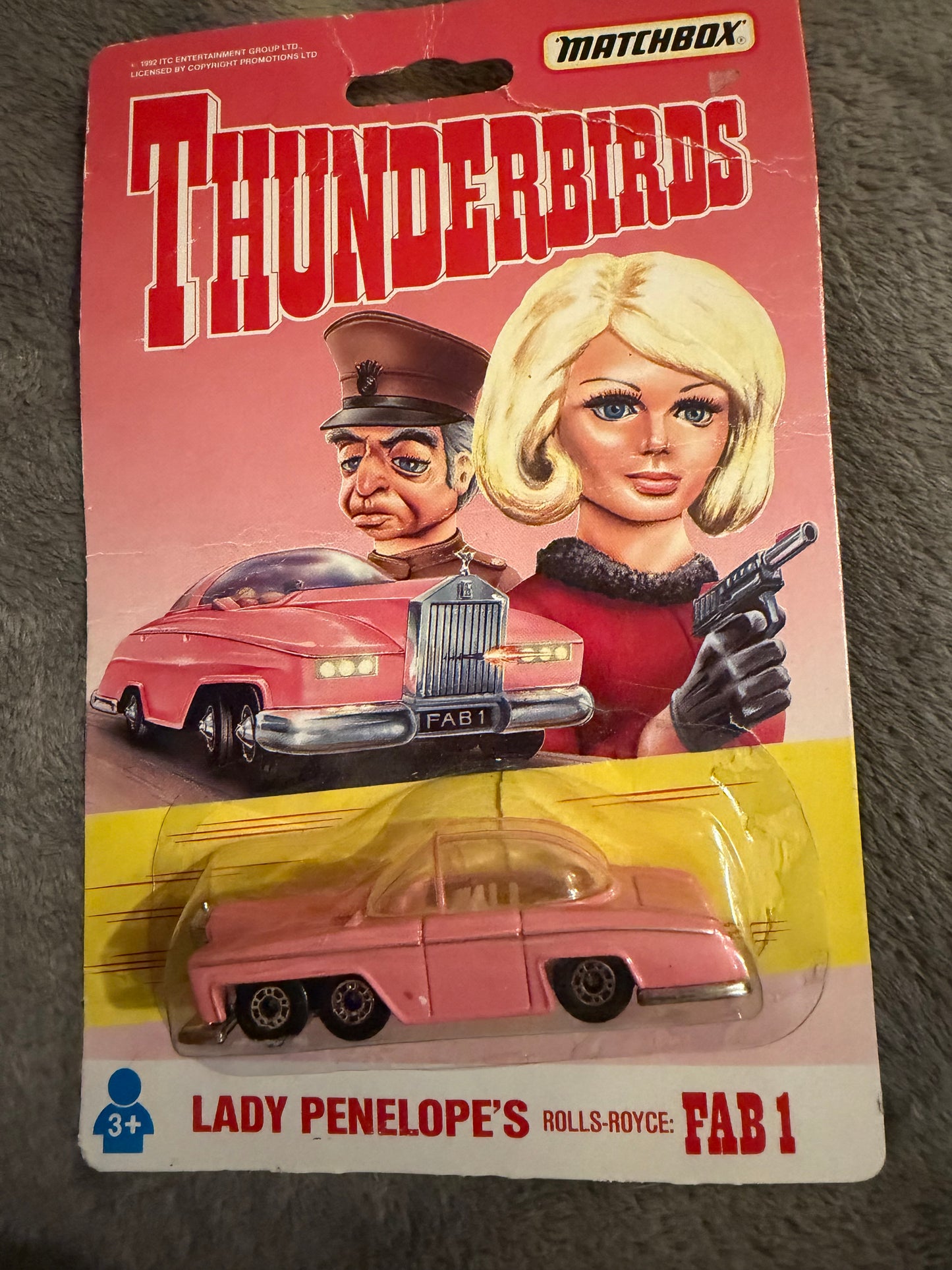 Matchbox TB-005, Thunderbirds, Lady Penelope’s Rolls Royce FAB 1