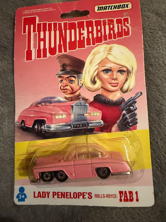Matchbox TB-005, Thunderbirds, Lady Penelope’s Rolls Royce FAB 1