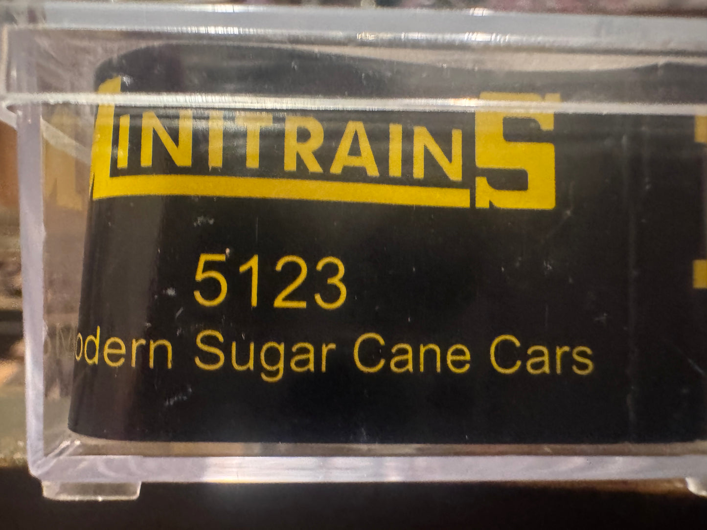Minitrains 5123 (OO9 / HOe) X4 Modern Sugar Cane Wagons. 