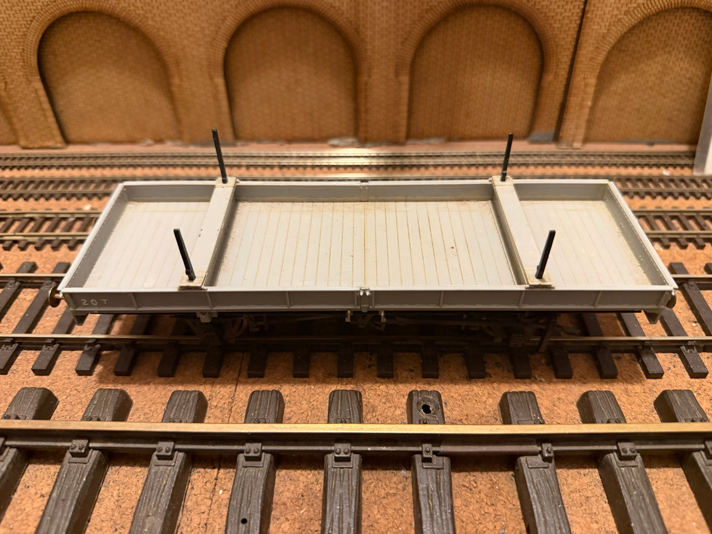 Parkside PS20 (O Gauge) Unbranded Double Bolster Wagon 