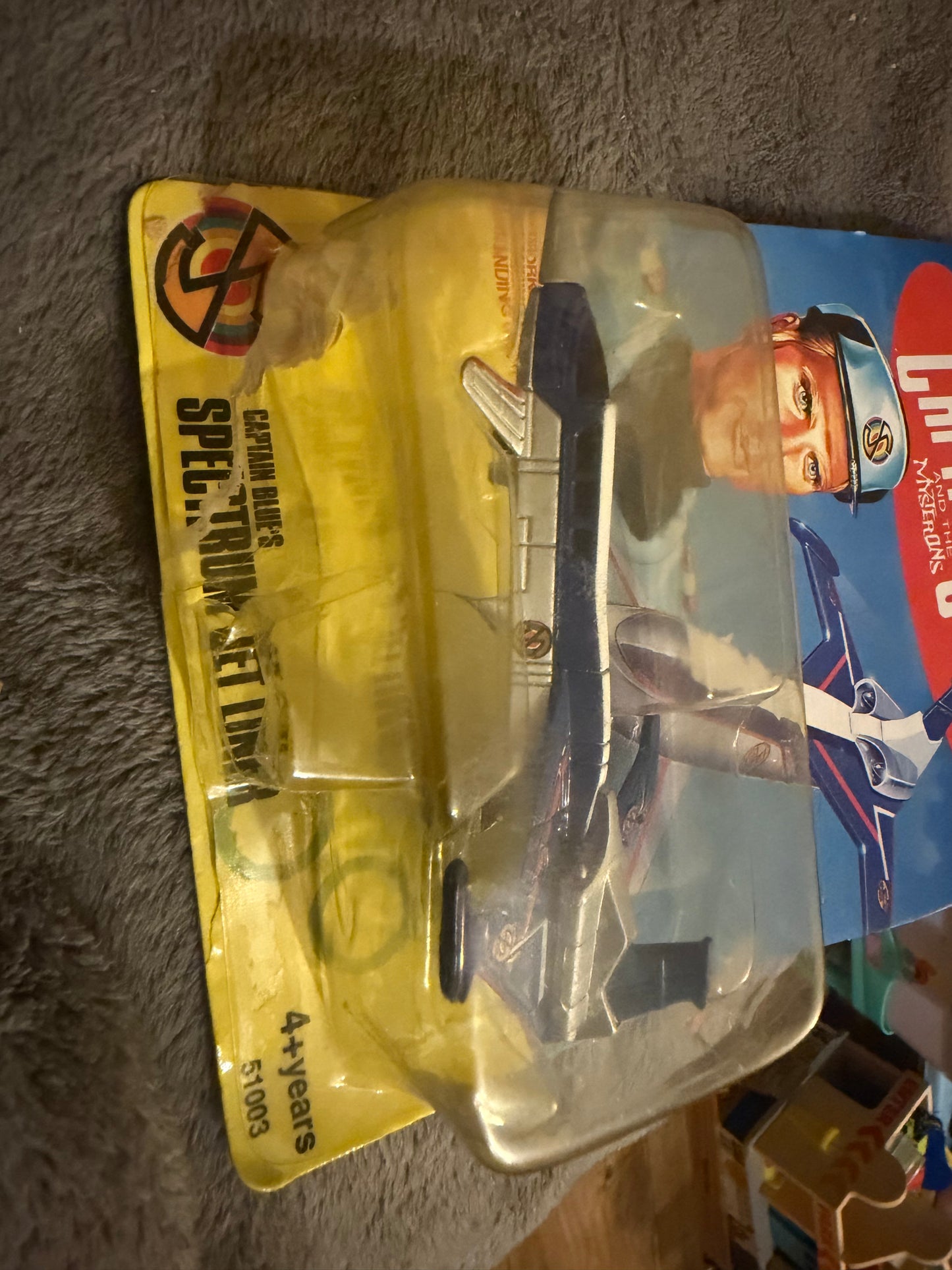 Vivid Imaginations 51003. Captain Scarlet and the Mysterons. Captain Blue’s Spectrum Jet Liner 