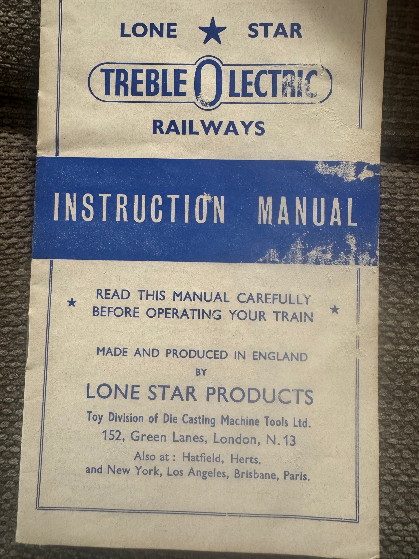 Lonestar EL. 51 (OOO / N) TrebleOlectric Passenger Set 