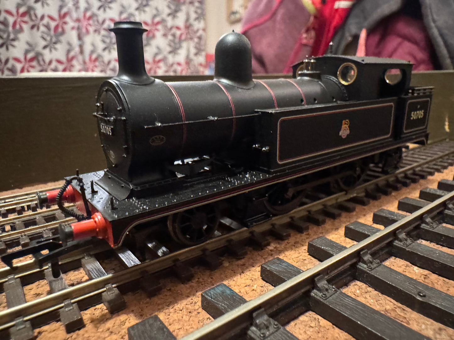 Bachmann 31-169 (OO) Ex L&Y / LMS Class 5 / 2P, 2-4-2 Tank. No.50705 in British Railways Lined Black. (Shed Code 24F, Fleetwood Depot) DCC Ready 