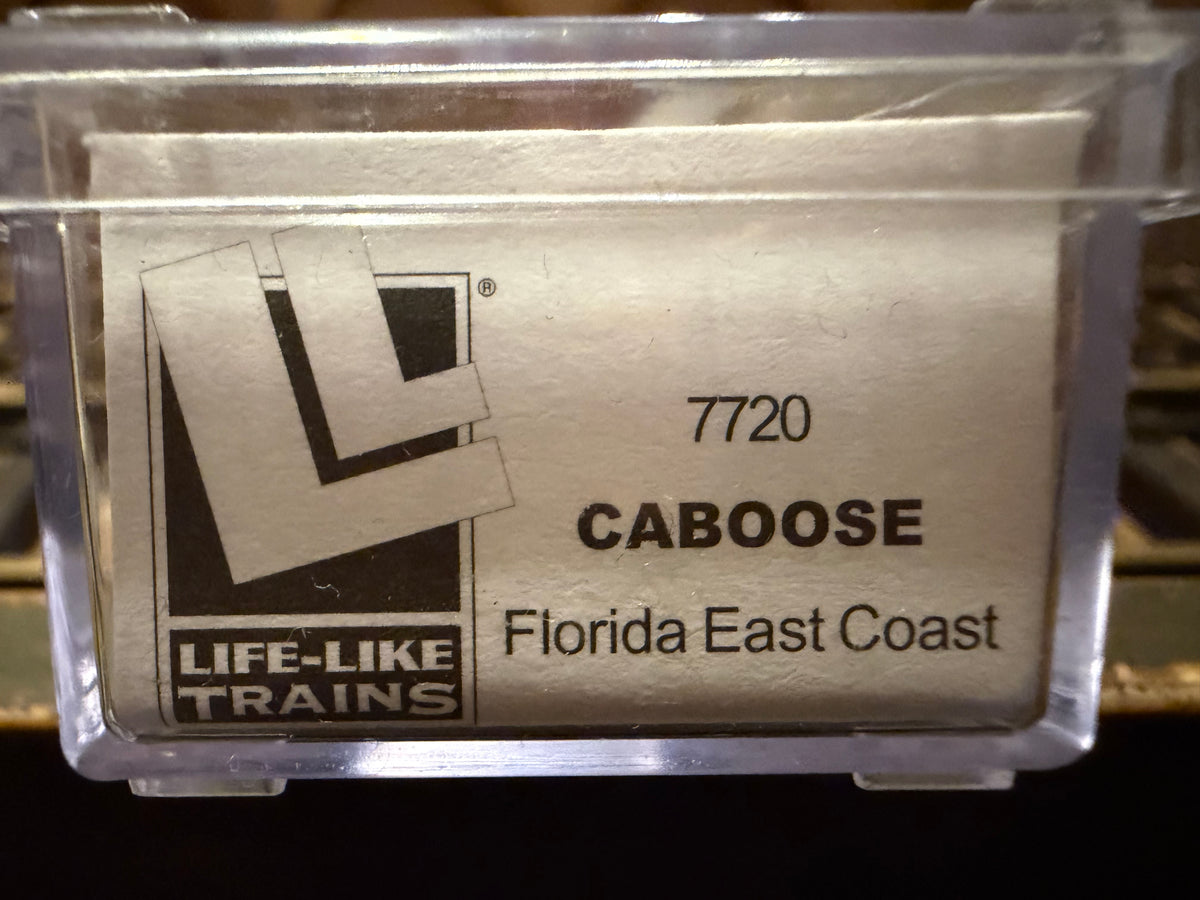 Life-Like Trains 7720 (N Scale) Florida East Coast Railroad Caboose No.745 