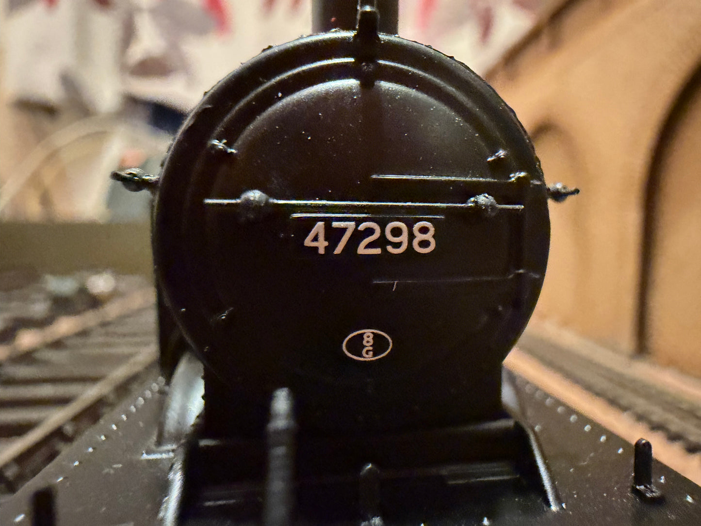 Bachmann 32-232A (OO) Ex LMS ‘Fowler’ 3F ‘Jinty’ No.47298 in British Railways Unlined Black. (Shed Code, 8G Sutton Oak Depot) DCC Ready 