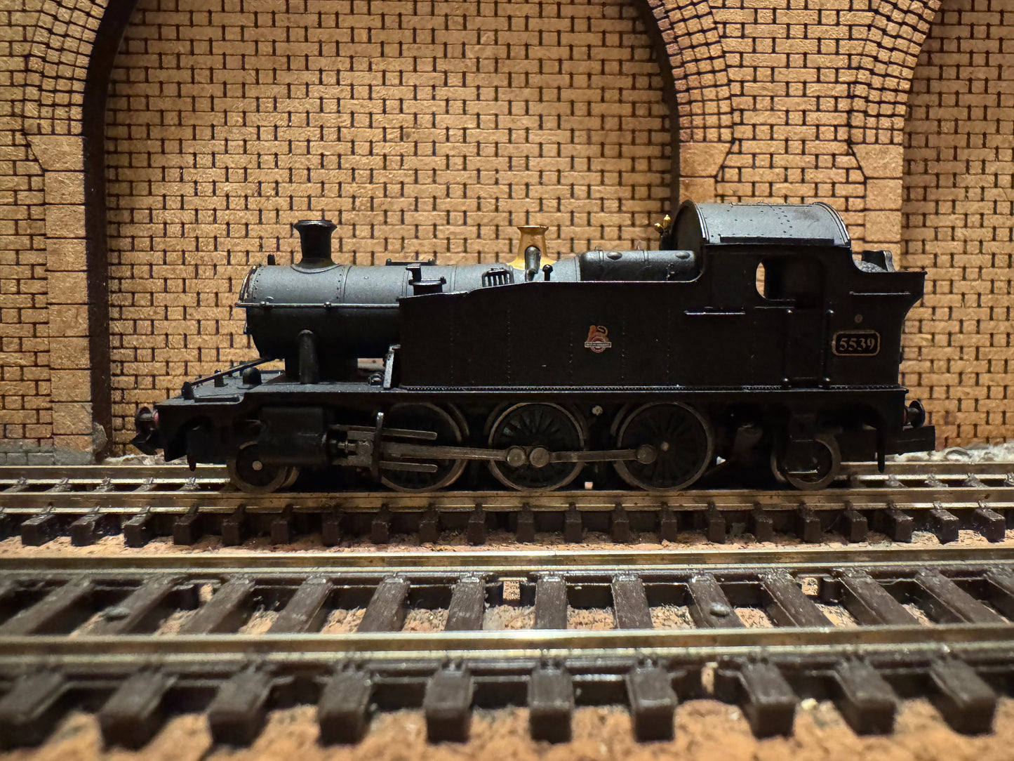 Dapol ND048d (OO) EX GWR 55xx ‘Small Prairie’ No.5539 in British Railways Unlined BR Black 