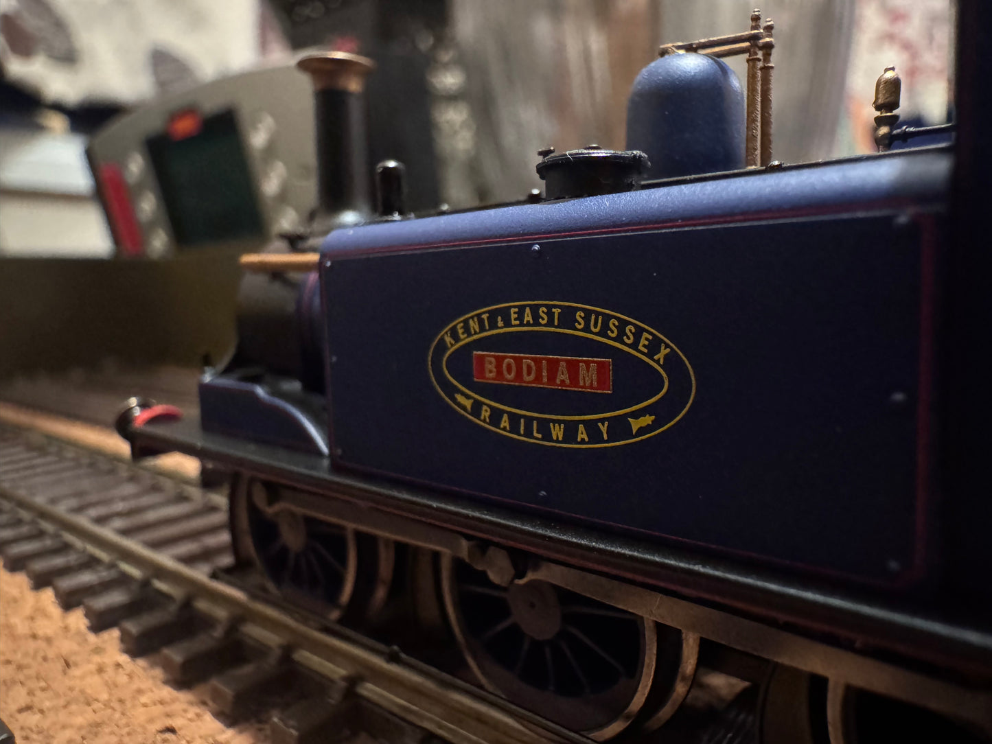 Hornby R30005 (OO) Ex LBSC A1 “Bodium” in Kent & East Sussex Railway Lined Blue. DCC Ready 
