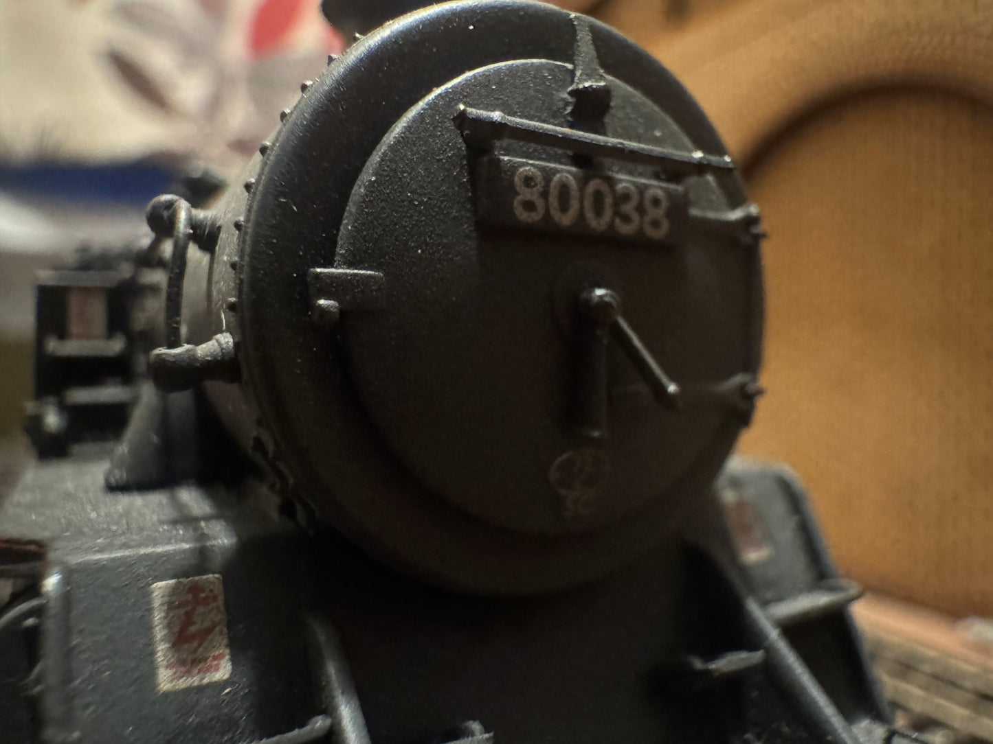Bachmann 32-354A (OO) British Railways 4MT Tank No.80038 in Heavily Weathered BR Black. (Shed Code, 72C Yeovil Depot)